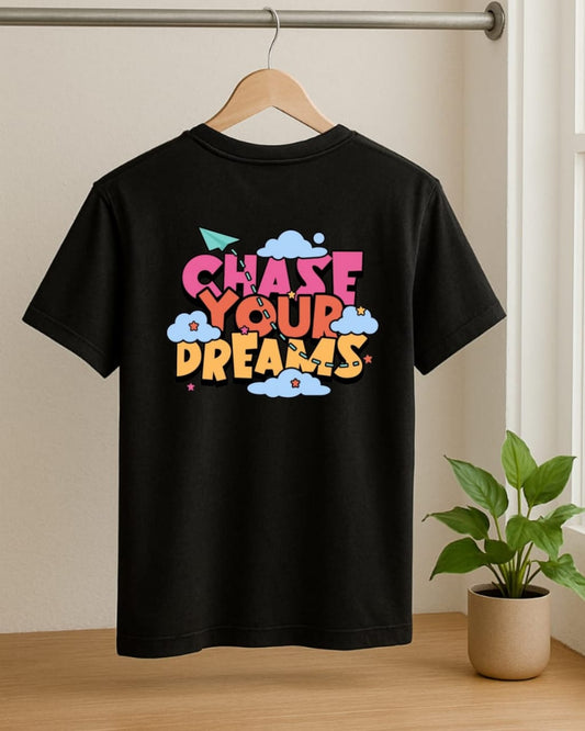Vislete, Chase Your Dream, Street Wear Style Oversized T-Shirt