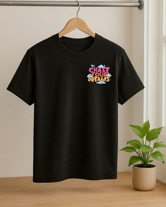 Vislete, Chase Your Dream, Street Wear Style Oversized T-Shirt