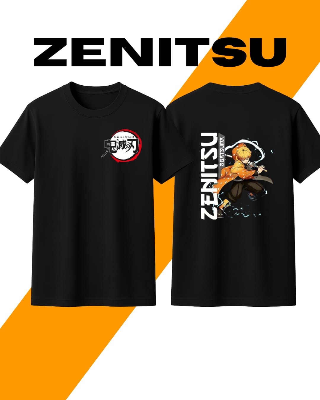 Vislete, Zenitsu , Anime Wear Oversized T-Shirt