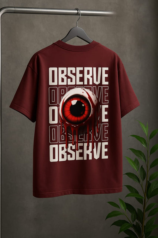 Observe  [Oversized T-SHIRT]